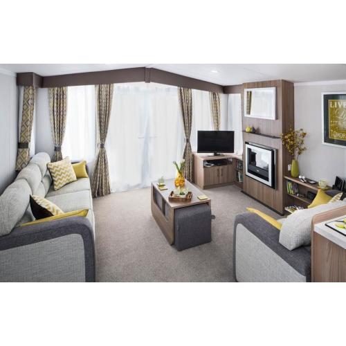 STATIC CARAVAN FOR SALE IN NORTH WALES/SNOWDONIA-LUXURY 3 BEDROOM WITH DECKING INCLUDED