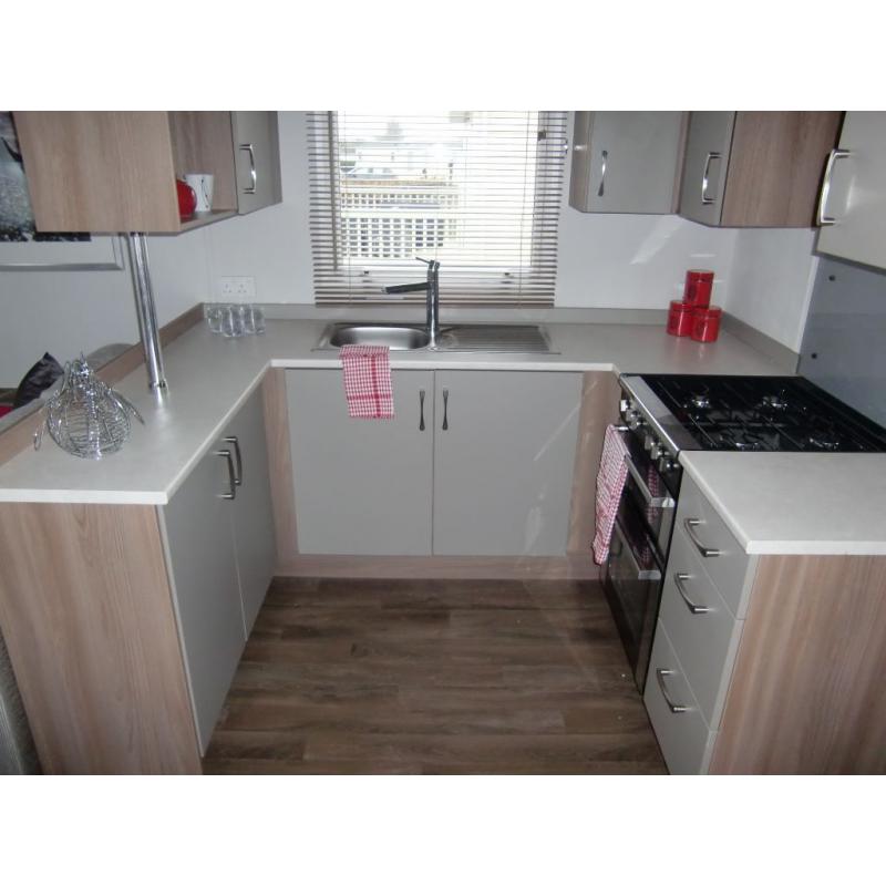 STATIC CARAVAN FOR SALE IN NORTH WALES/SNOWDONIA-LUXURY 3 BEDROOM WITH DECKING INCLUDED