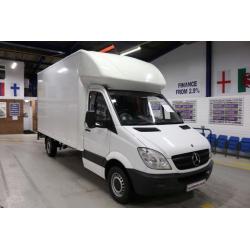 2012 MERCEDES SPRINTER 313 2.2CDI ALLOY BODY LUTON BOX VAN & SLIM JIM TAIL LIFT