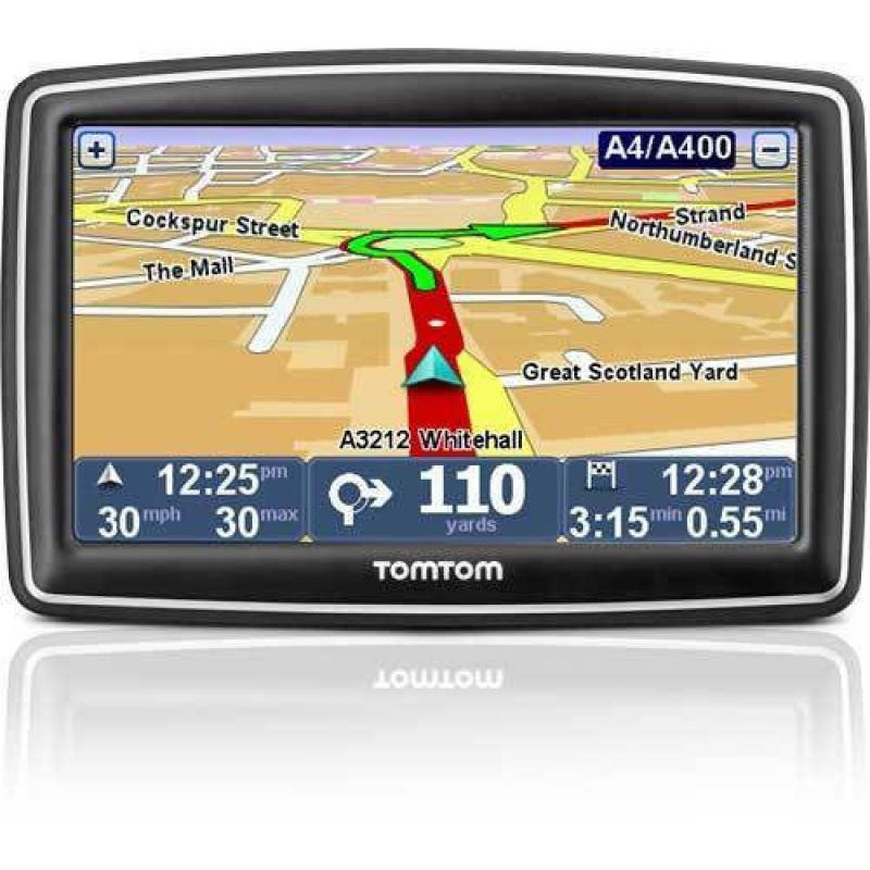 TOMTOM XL with uptodate europe maps rea escritpion