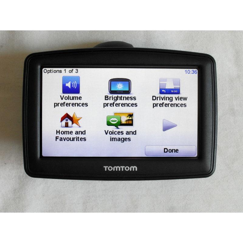 TOMTOM XL with uptodate europe maps rea escritpion