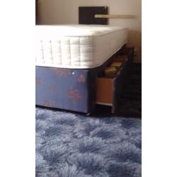 Double bed base