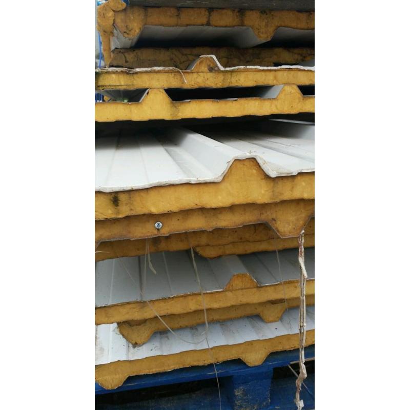 Insulated roofing sheets