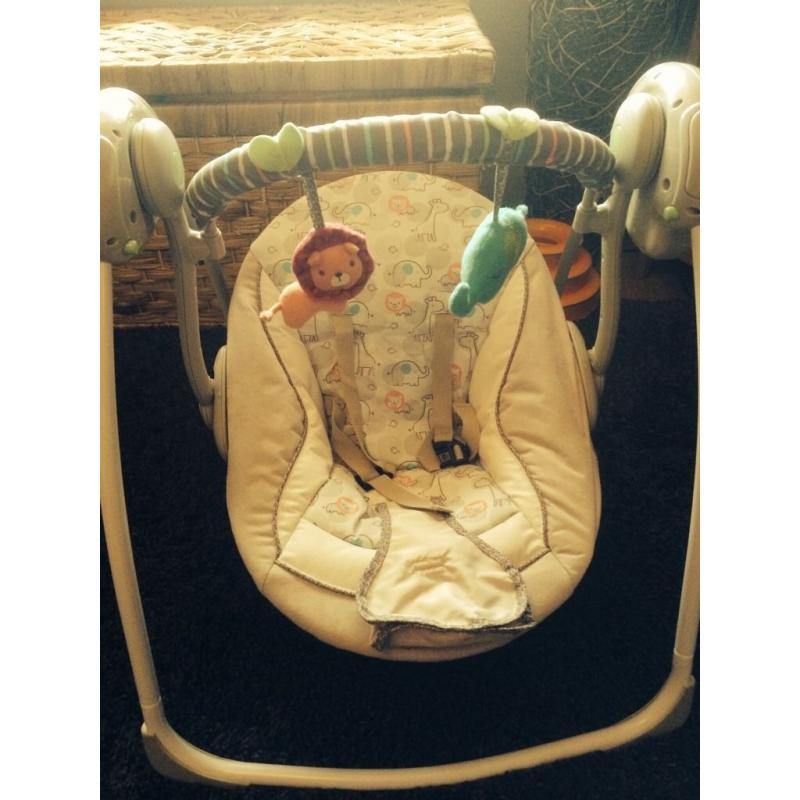 Baby rocking and musical chair, suitable from birth