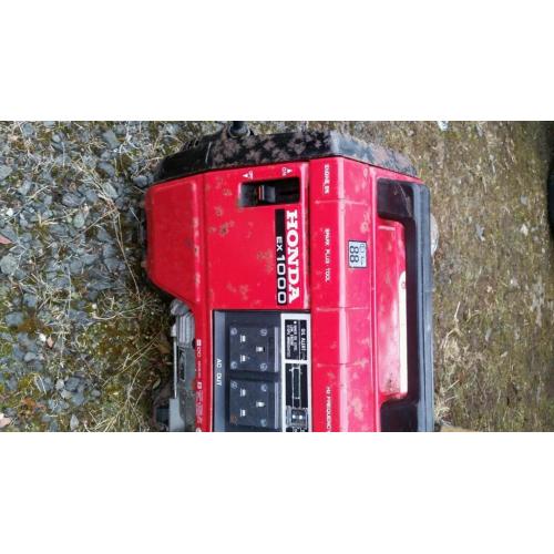 Honda ex 1000 silent running generator.