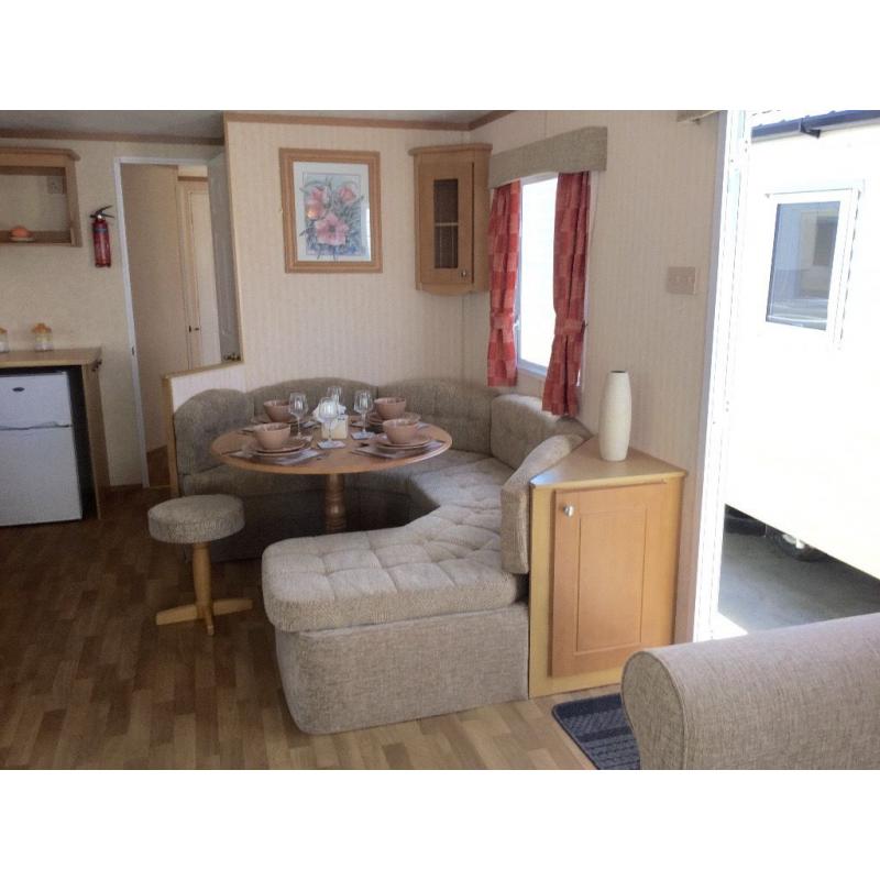 Cheap 2 bedroom caravan near Aberystwyth in mid-Wales