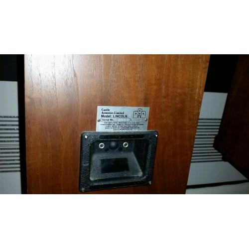 Castle Lincoln speakers very rare