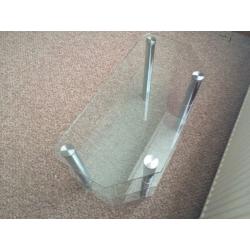 Glass television table