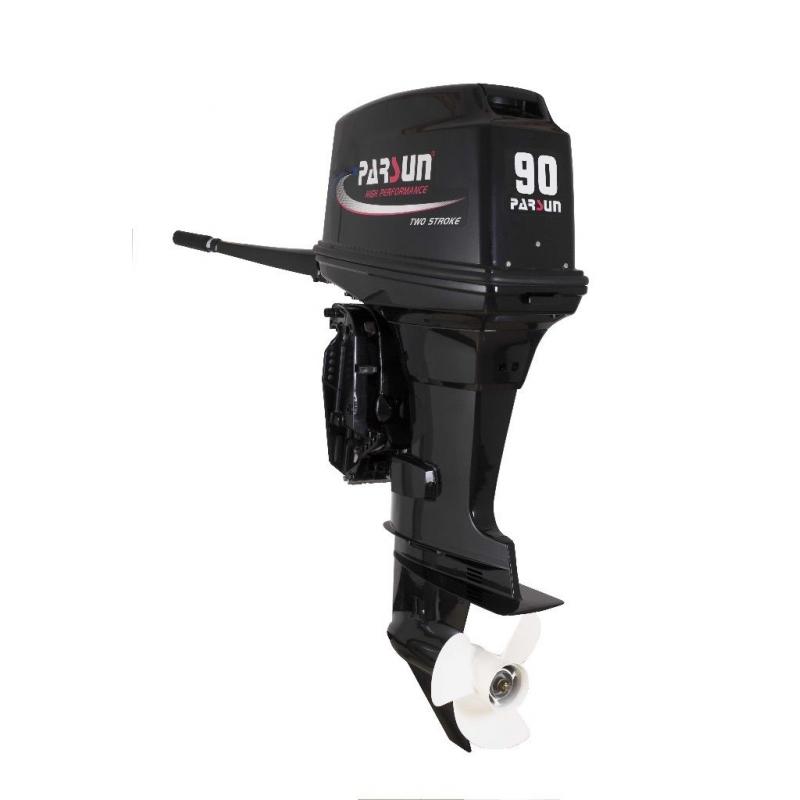 EX DISPLAY Parsun 90hp 2 stroke, power trim, electric start, 3 years warranty. outboard boat engine