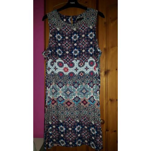 Blue summer dress Size 16