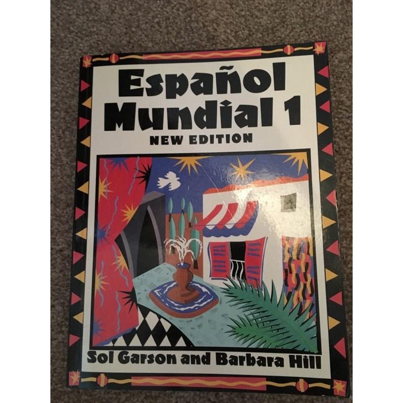 Espanol Mundial 1 New Edition. Spanish book