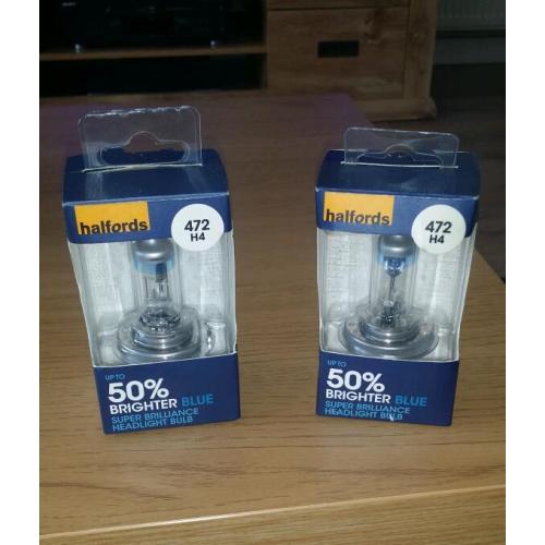 H4 car bulbs as new
