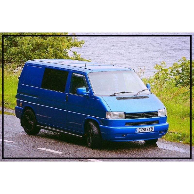 VOLKSWAGEN TRANSPORTER T4 CAMPER VAN 2.5 TDI EX AA SURF DAY BUS VAN T5 DUB LOADS OF EXTRAS NEW PARTS