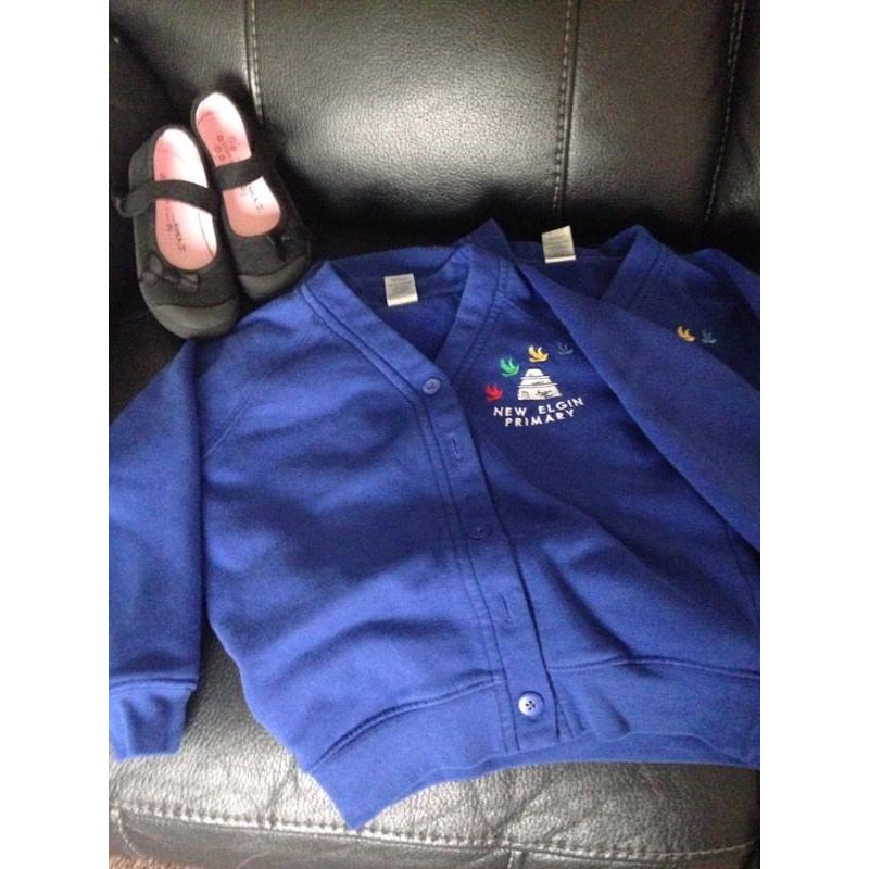 Free New Elgin Primary Cardigans & Gym Shoes