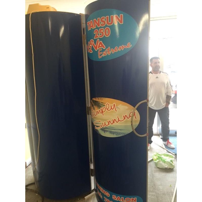 2x professional tanning beds