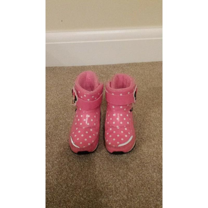 Minnie Mouse Adidas Ankle Boots