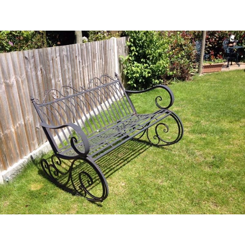 Two Seater Rocking Garden Bench Seat