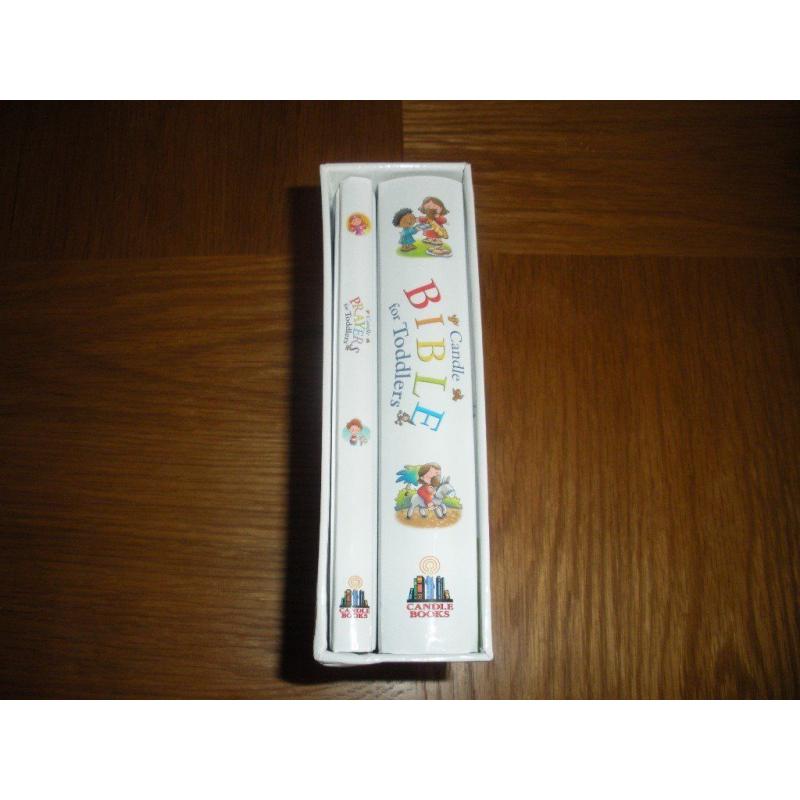 NEW Prayers and Bible for Toddlers Book Set, Christening/Baptism/Communion Gift