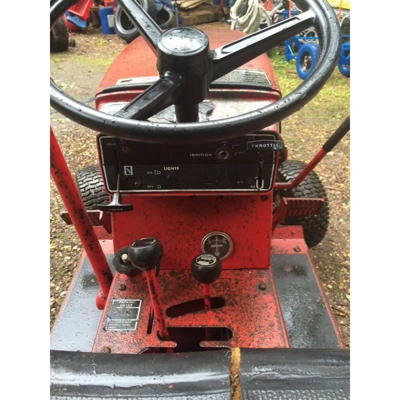 Iron horse lawn mower with out cutting deck