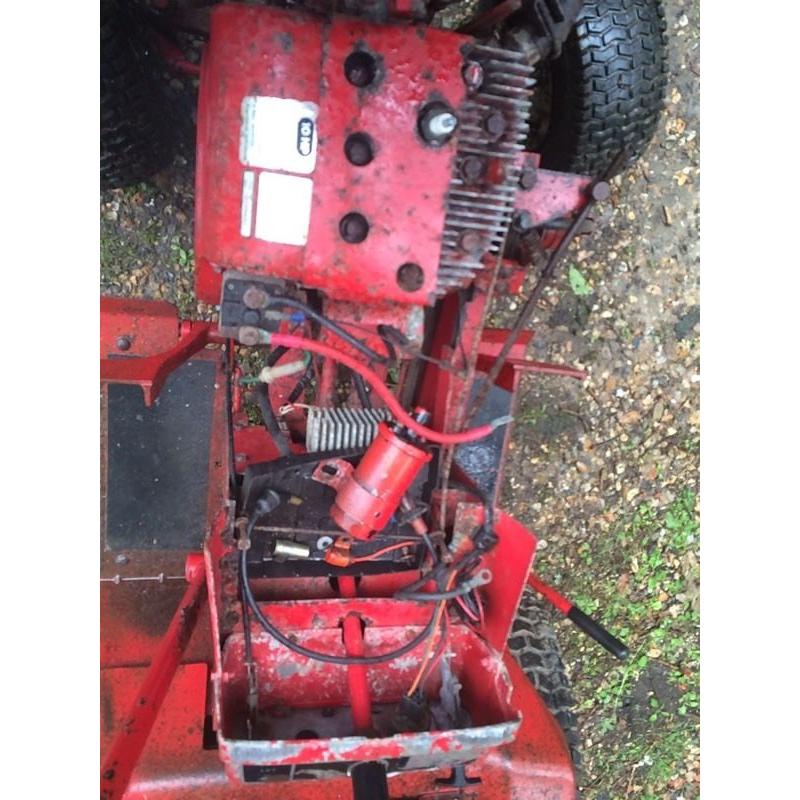 Iron horse lawn mower with out cutting deck