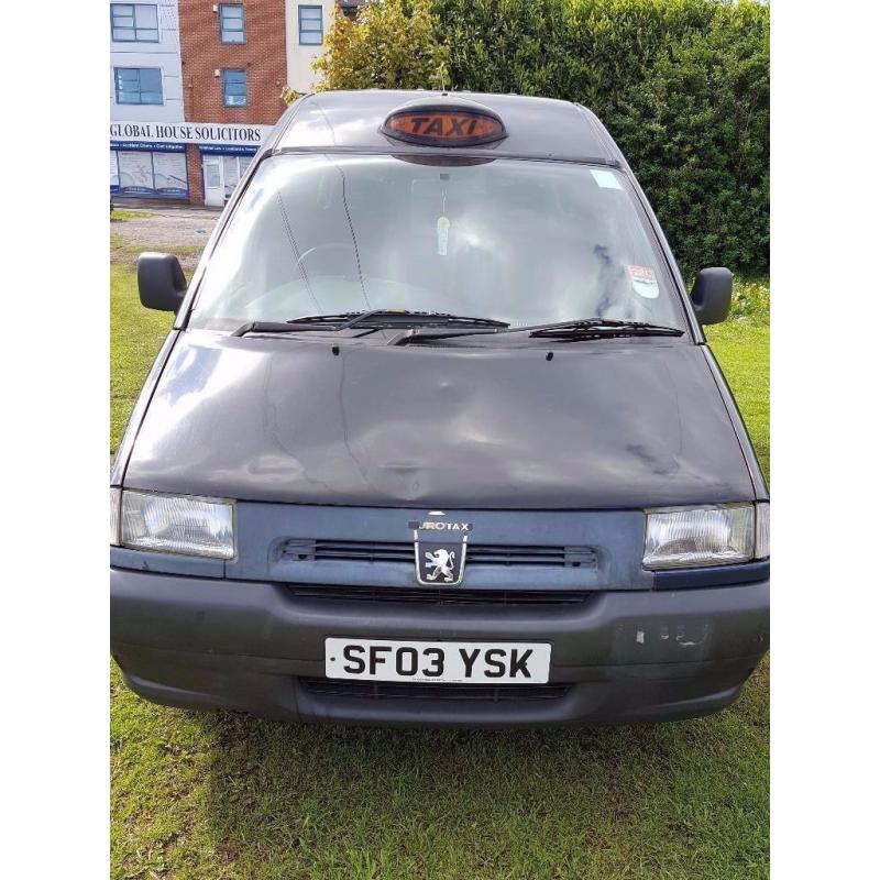 e7 taxi wheelchair accessible. Peugeot Expert Hackney Taxi Black