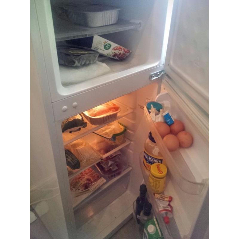 Freestanding fridge freezer in prefect working order