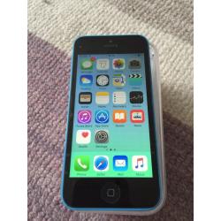 iPhone 5c 16GB in Blue Vodafone. ( can unlock at additional cost )
