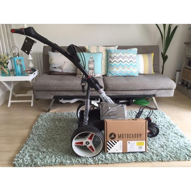 Brand new motocaddy S1 golf trolly.