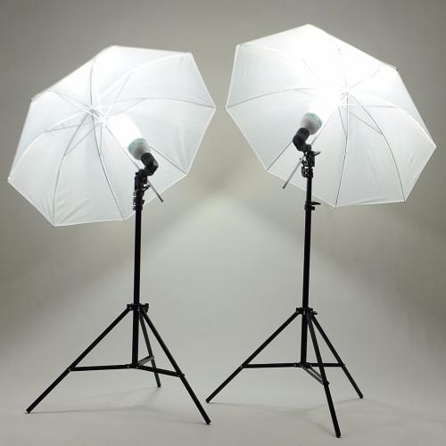 Photography Stand Kit Soft Speedlight Umbrella Light Bulbs