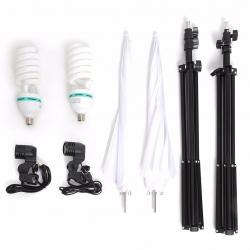 Photography Stand Kit Soft Speedlight Umbrella Light Bulbs