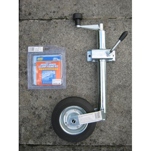 Brand New Jockey Wheel and Easy fit Clamp Kit