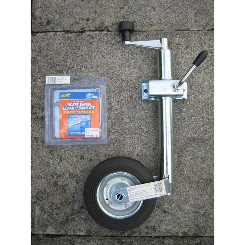 Brand New Jockey Wheel and Easy fit Clamp Kit