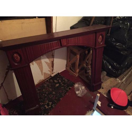 Mahogany Fire Surround