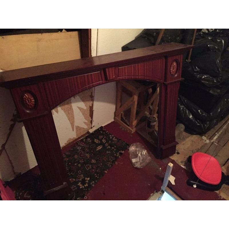 Mahogany Fire Surround