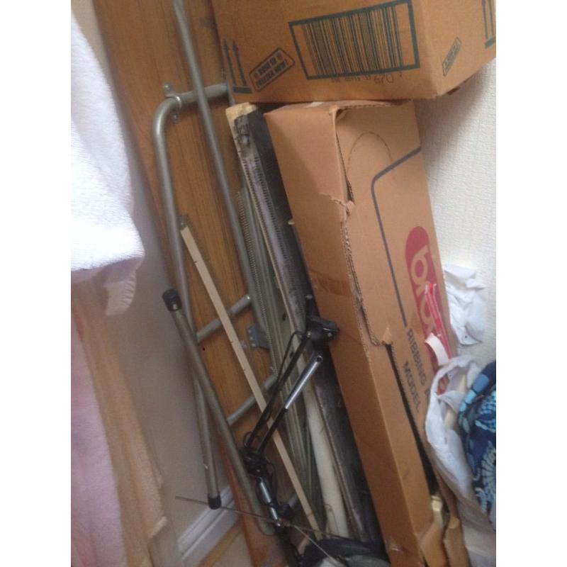 Brother Knitting Machine and table/board with attachments