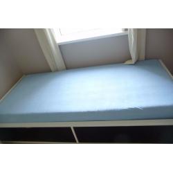 Single Bed (with drawer storage) and mattress
