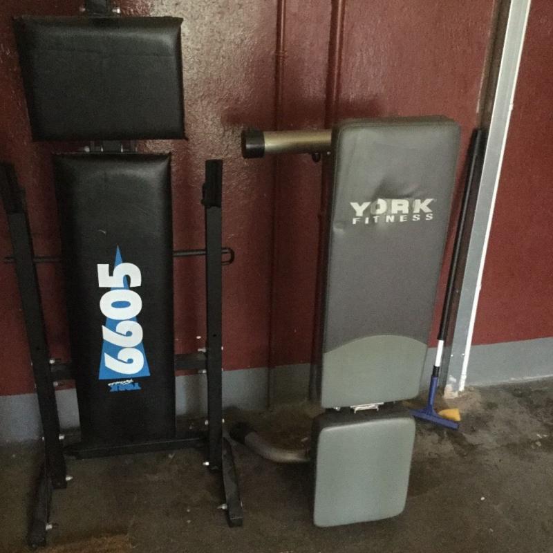 2x York Weightlifting Benches