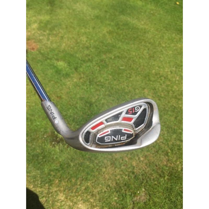 Ping G15 white dot golf irons