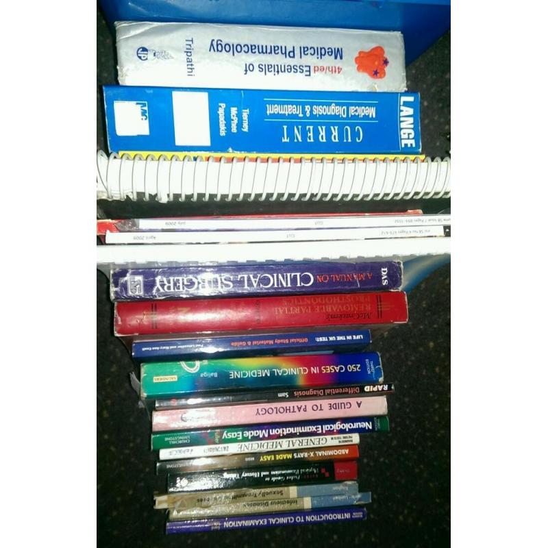Medical and dentistry books