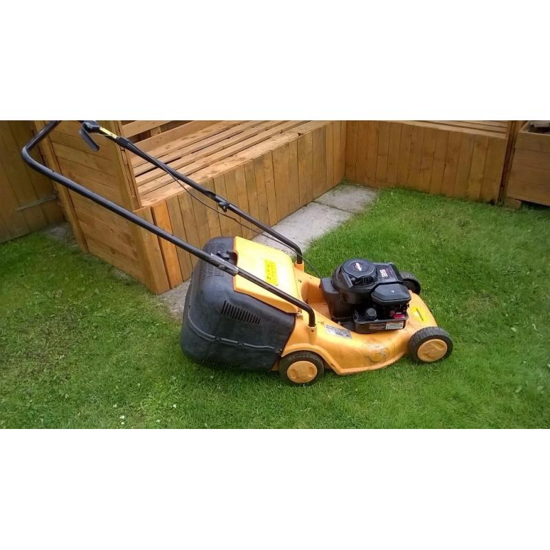 McCulloch M3540P Petrol Lawnmower with grass collector (non running)