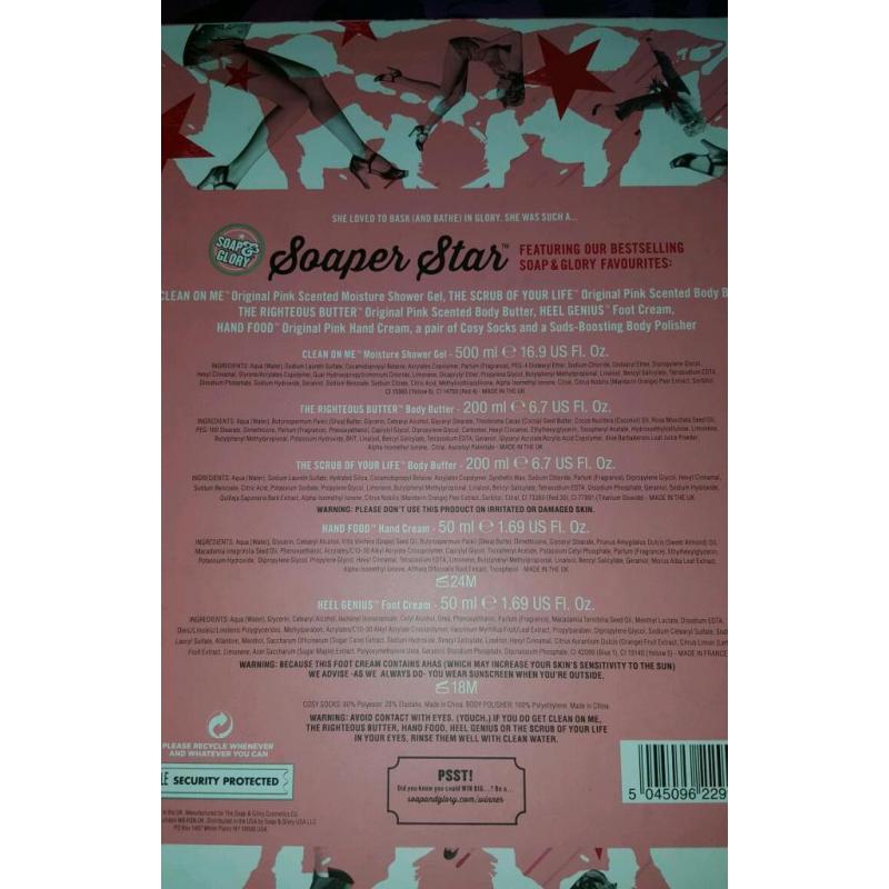 Soap and glory set