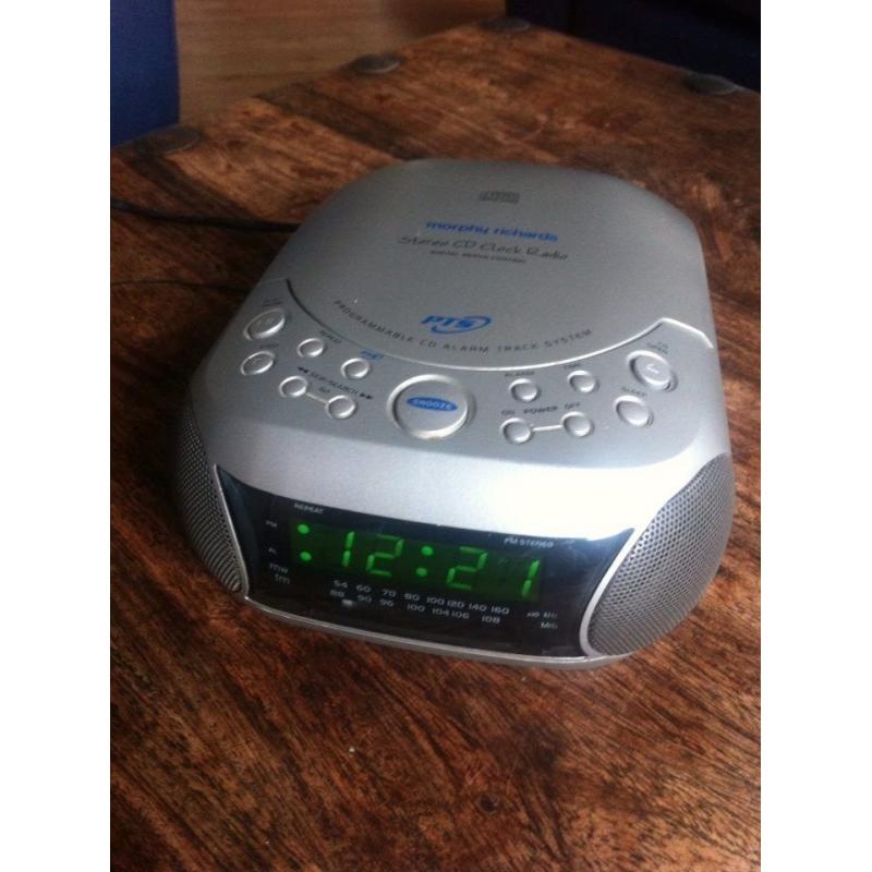 CD Radio Alarm Clock