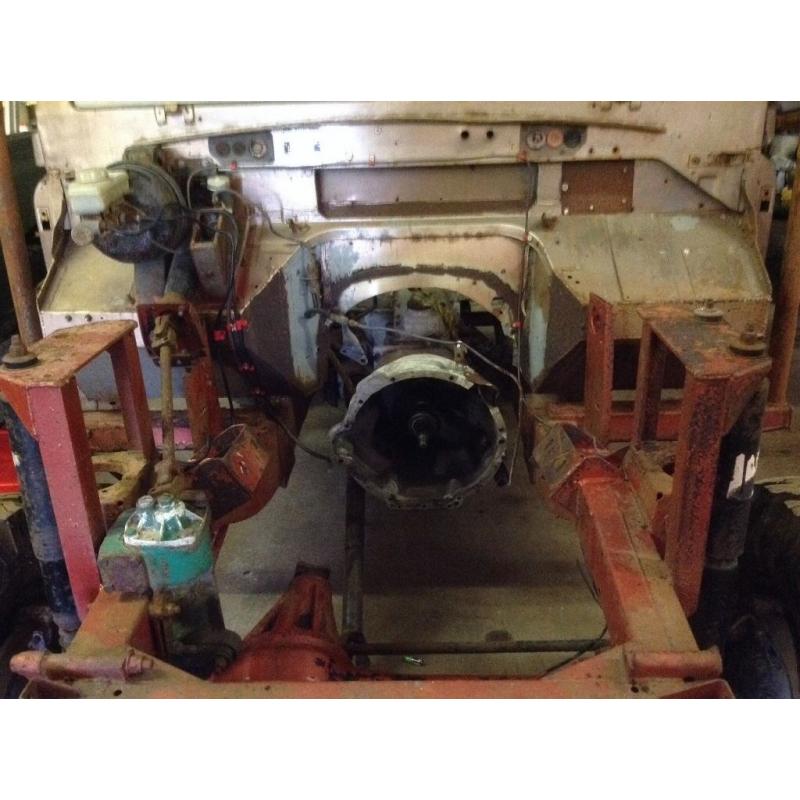 Land rover series 3 and bobtail range rover projects