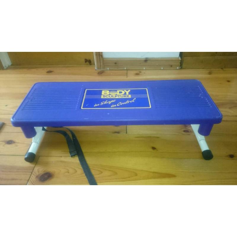 Workout step, stepper, adjustable height