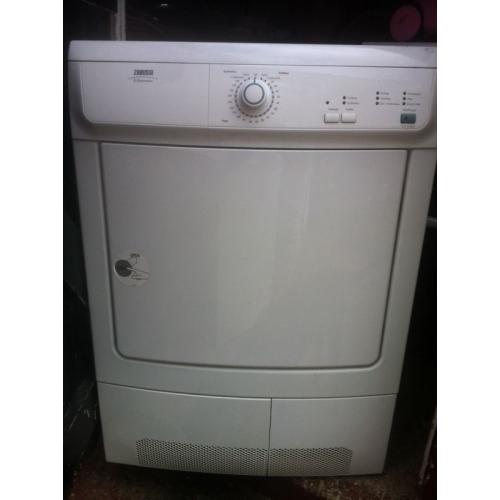 6kg zanussi condenser tumble dryer