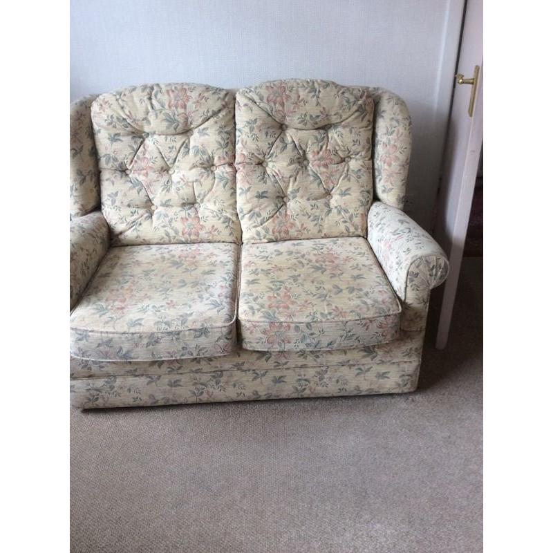 2 Seater Fabric sofa