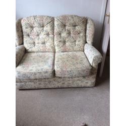 2 Seater Fabric sofa