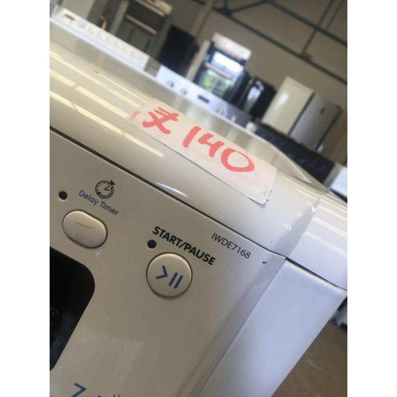 Indesit Ecotime IWDE 7168 Washer Dryer - White