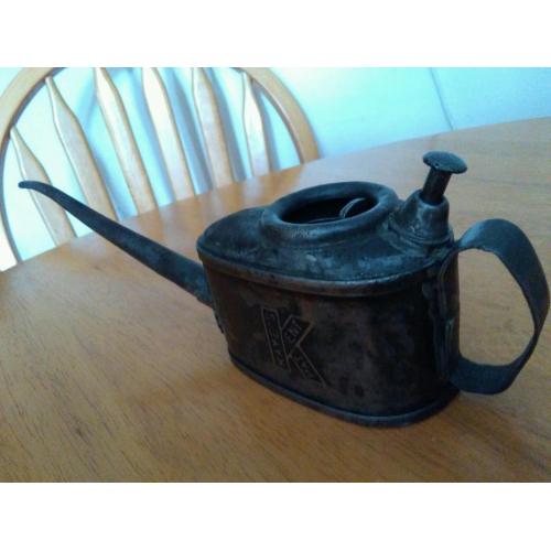 Antique Kayes Oil can very old and collectible retro vintage