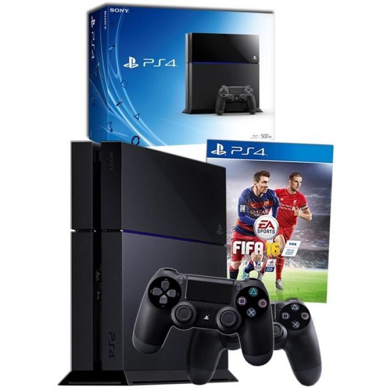 BRAND NEW PS4 WITH FIFA16 & 2 CONTROLLERS